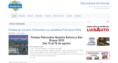 Desktop Screenshot of periodicosinvierte.com